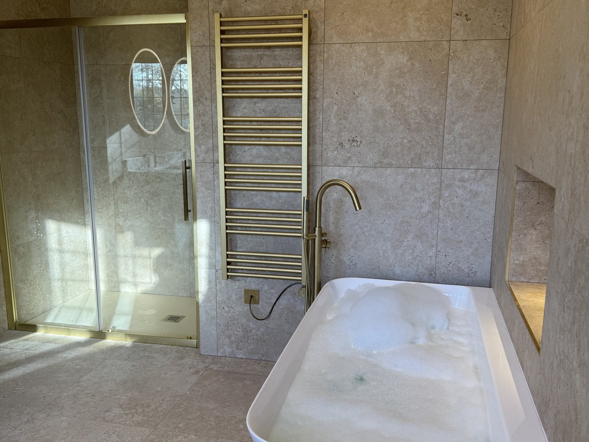 Recent bathroom renovation in Farnham by Gary James