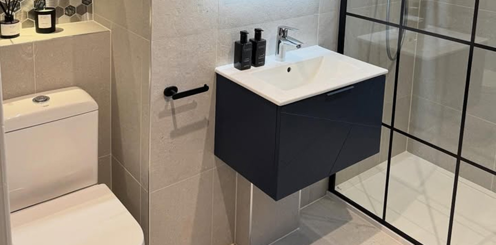 Bathroom renovation by Gary James Bathrooms in Surrey